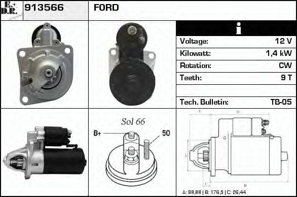 EDR 913566 Стартер