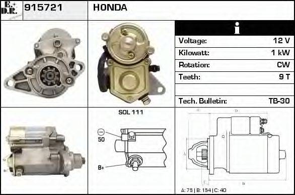 EDR 915721 Стартер