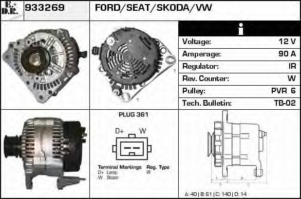 EDR 933269 Генератор