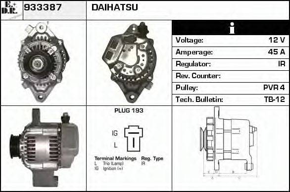 EDR 933387 Генератор