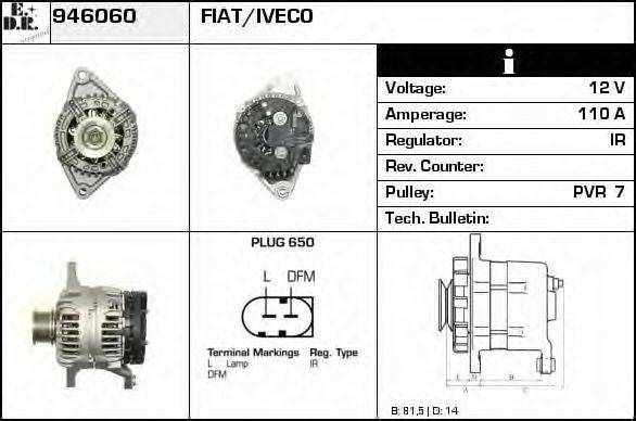 EDR 946060 Генератор