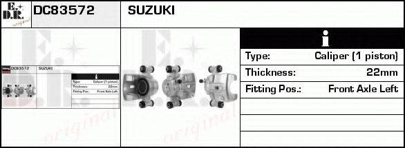 EDR DC83572 Гальмівний супорт