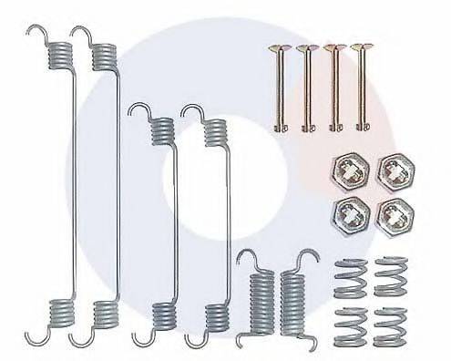 CARRAB BRAKE PARTS 3236 Комплектуючі, гальмівна колодка