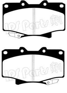 IPS PARTS IBD1292 Комплект гальмівних колодок, дискове гальмо