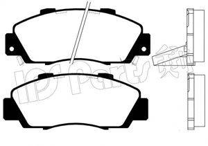 IPS PARTS IBD1432 Комплект гальмівних колодок, дискове гальмо