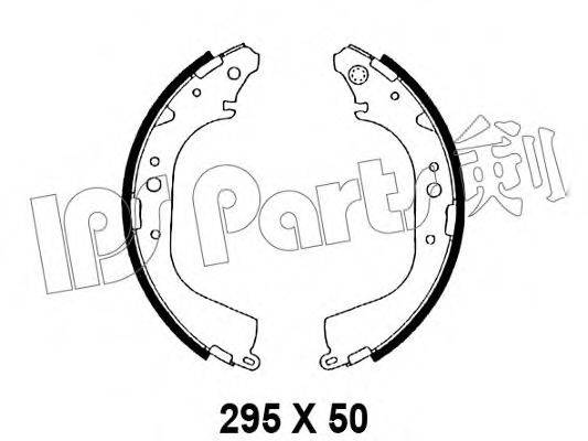 IPS PARTS IBL4246 Гальмівні колодки