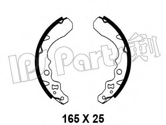 IPS PARTS IBL4608 Гальмівні колодки