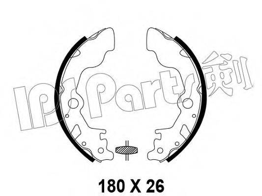 IPS PARTS IBL4797 Гальмівні колодки