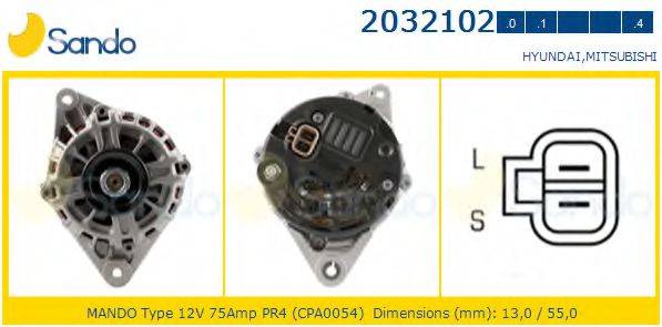 SANDO 20321021 Генератор