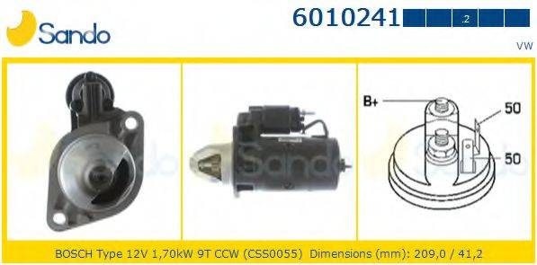 SANDO 60102412 Стартер