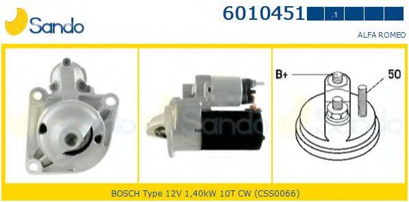 SANDO 60104511 Стартер