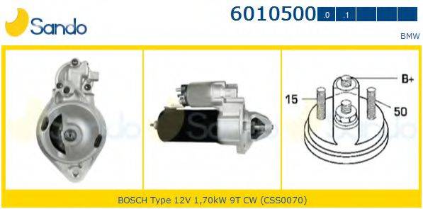 SANDO 60105000 Стартер