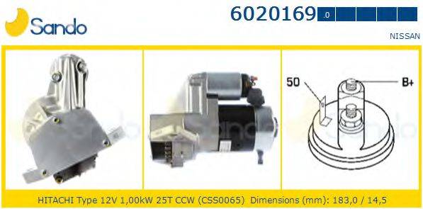 SANDO 60201690 Стартер