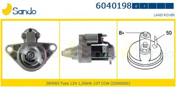 SANDO 60401980 Стартер