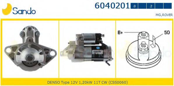 SANDO 60402010 Стартер