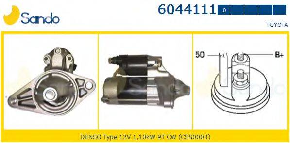 SANDO 60441110 Стартер