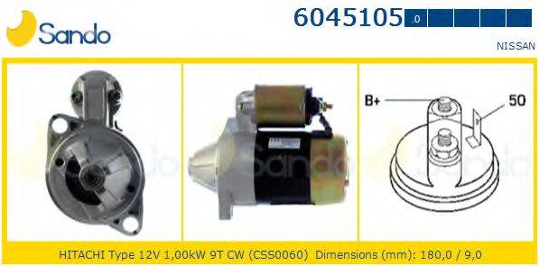 SANDO 60451050 Стартер