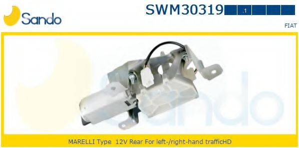 SANDO SWM303191 Двигун склоочисника