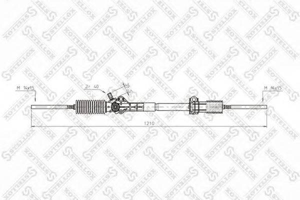 STELLOX 0035006SX Рульовий механізм