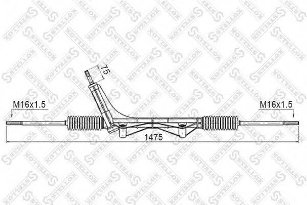 STELLOX 0035014SX Рульовий механізм