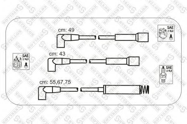 STELLOX 1032311SX Комплект дротів запалювання