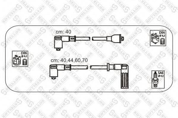 STELLOX 1038079SX Комплект дротів запалювання