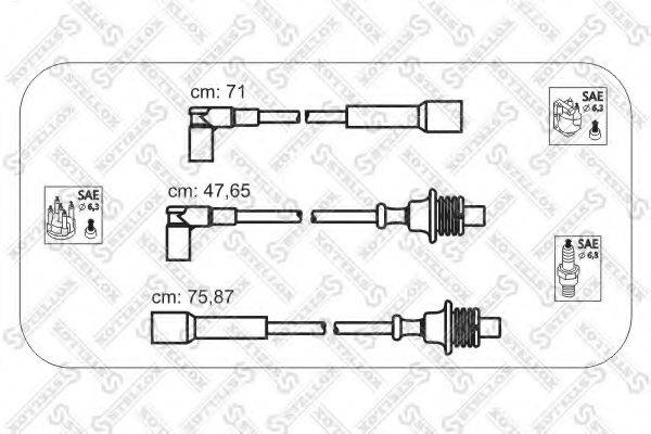 STELLOX 1038150SX Комплект дротів запалювання