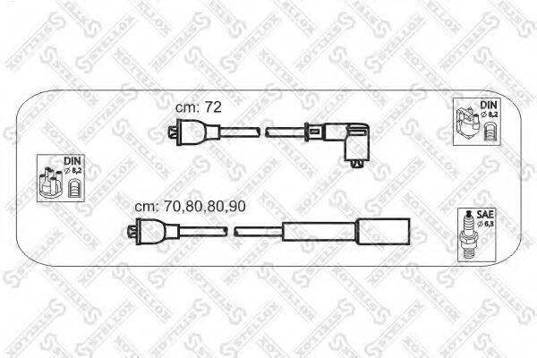 STELLOX 1038493SX Комплект дротів запалювання