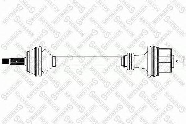 STELLOX 1581020SX Приводний вал