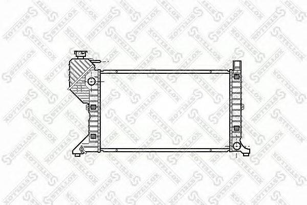 STELLOX 8103304SX Радіатор, охолодження двигуна