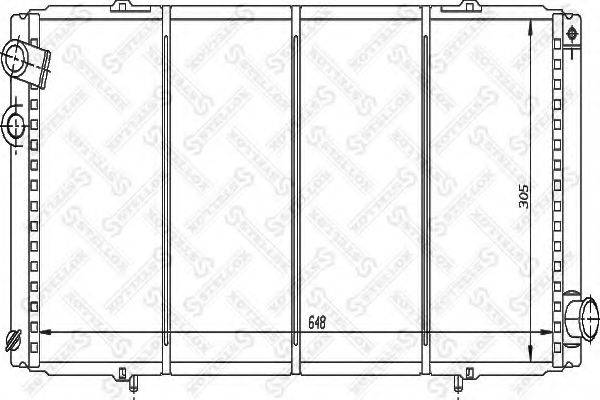 STELLOX 1026142SX Радіатор, охолодження двигуна