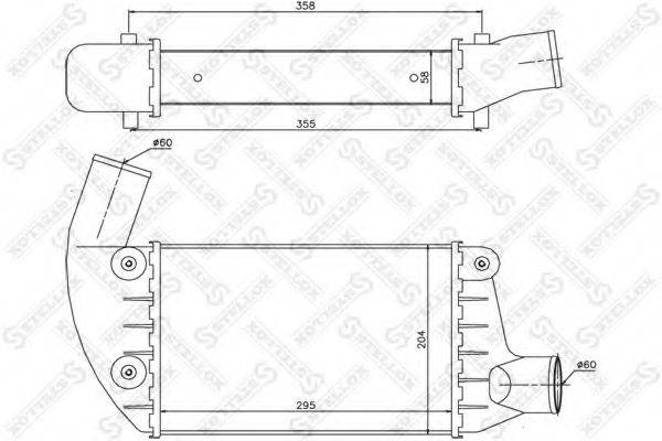 STELLOX 1040004SX Інтеркулер