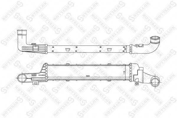 STELLOX 1040046SX Інтеркулер