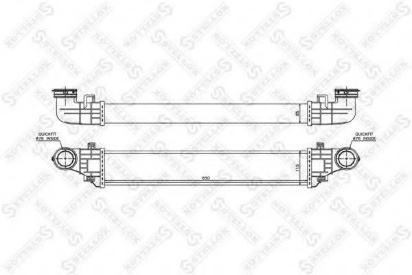 STELLOX 1040048SX Інтеркулер