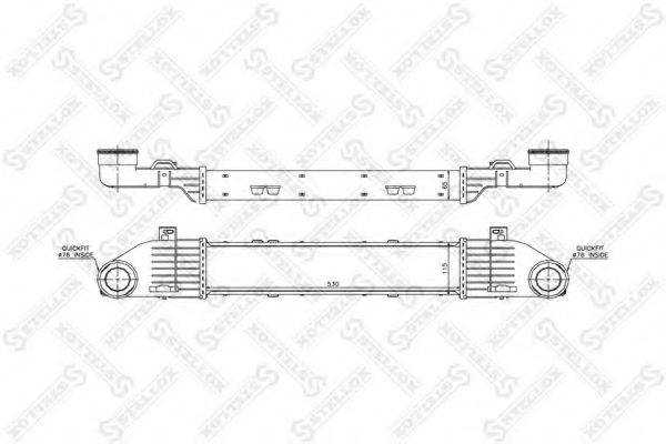 STELLOX 1040051SX Інтеркулер