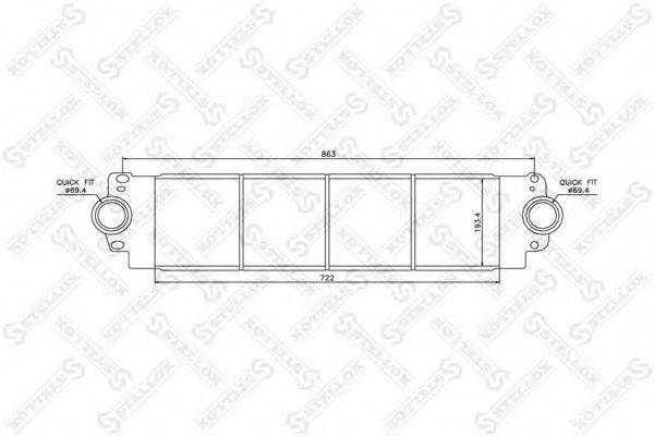 STELLOX 1040078SX Інтеркулер