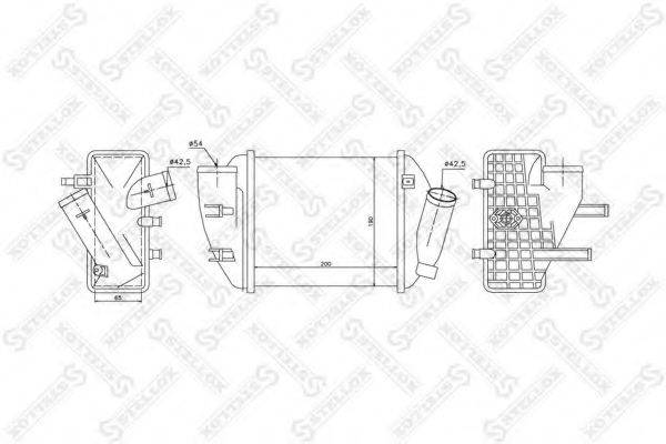 STELLOX 1040102SX Інтеркулер