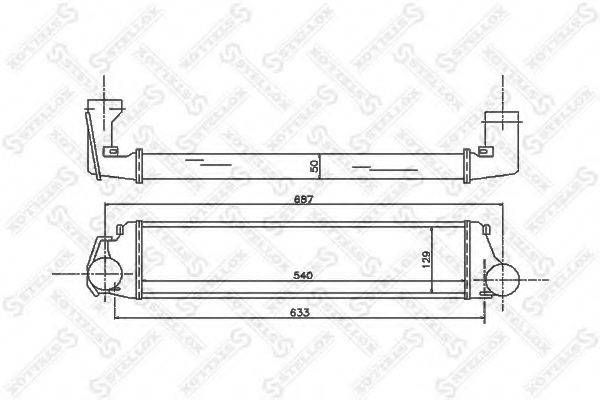 STELLOX 1040113SX Інтеркулер