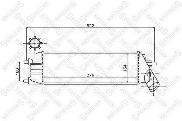 STELLOX 1040120SX Інтеркулер