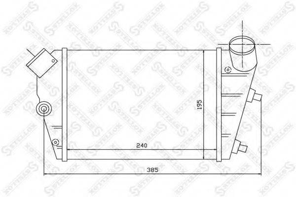 STELLOX 1040133SX Інтеркулер