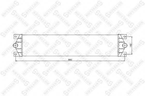 STELLOX 1040136SX Інтеркулер