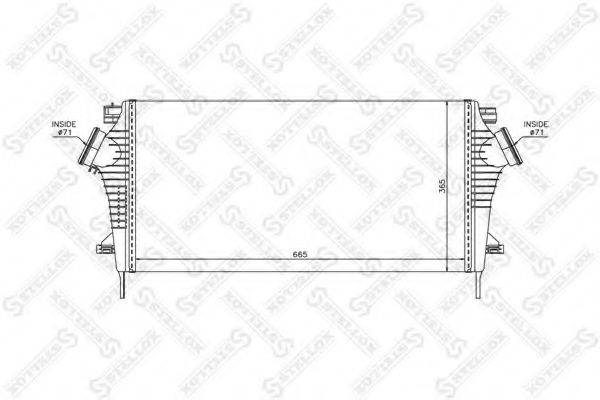 STELLOX 1040209SX Інтеркулер