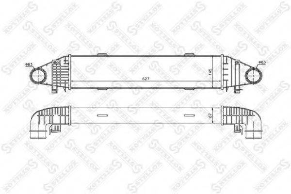 STELLOX 1040225SX Інтеркулер