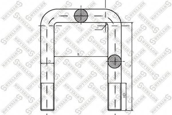 STELLOX 8464182SX Драбина ресори