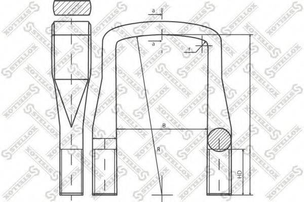 STELLOX 8464202SX Драбина ресори