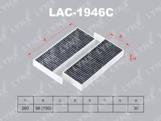 LYNXAUTO LAC1946C Фільтр, повітря у внутрішньому просторі