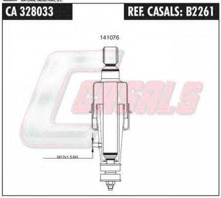 CASALS B2261 Гаситель, кріплення кабіни