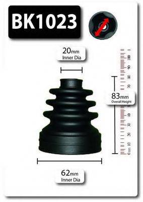 SHAFTEC BK1023 Комплект пильника, приводний вал