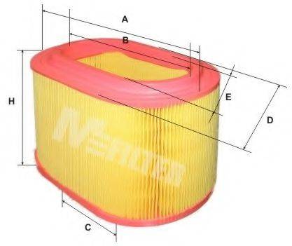 MFILTER A8023 Повітряний фільтр