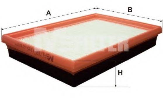 MFILTER K195 Повітряний фільтр